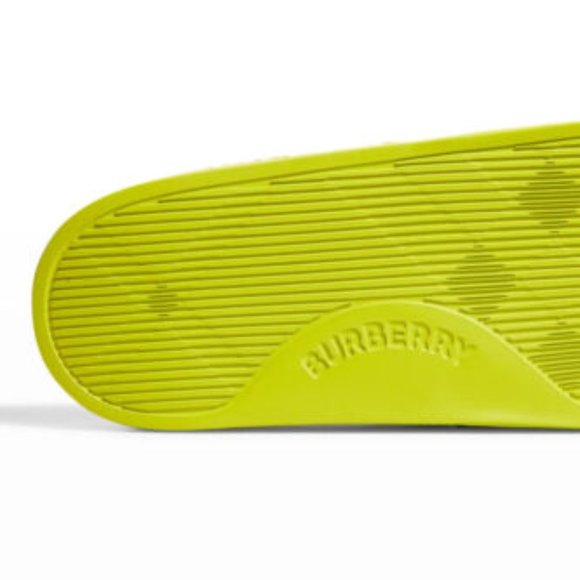BURBERRY Furley Logo Slide Sandals - Picture 5 of 5